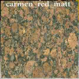 Đá granite carmen red matt