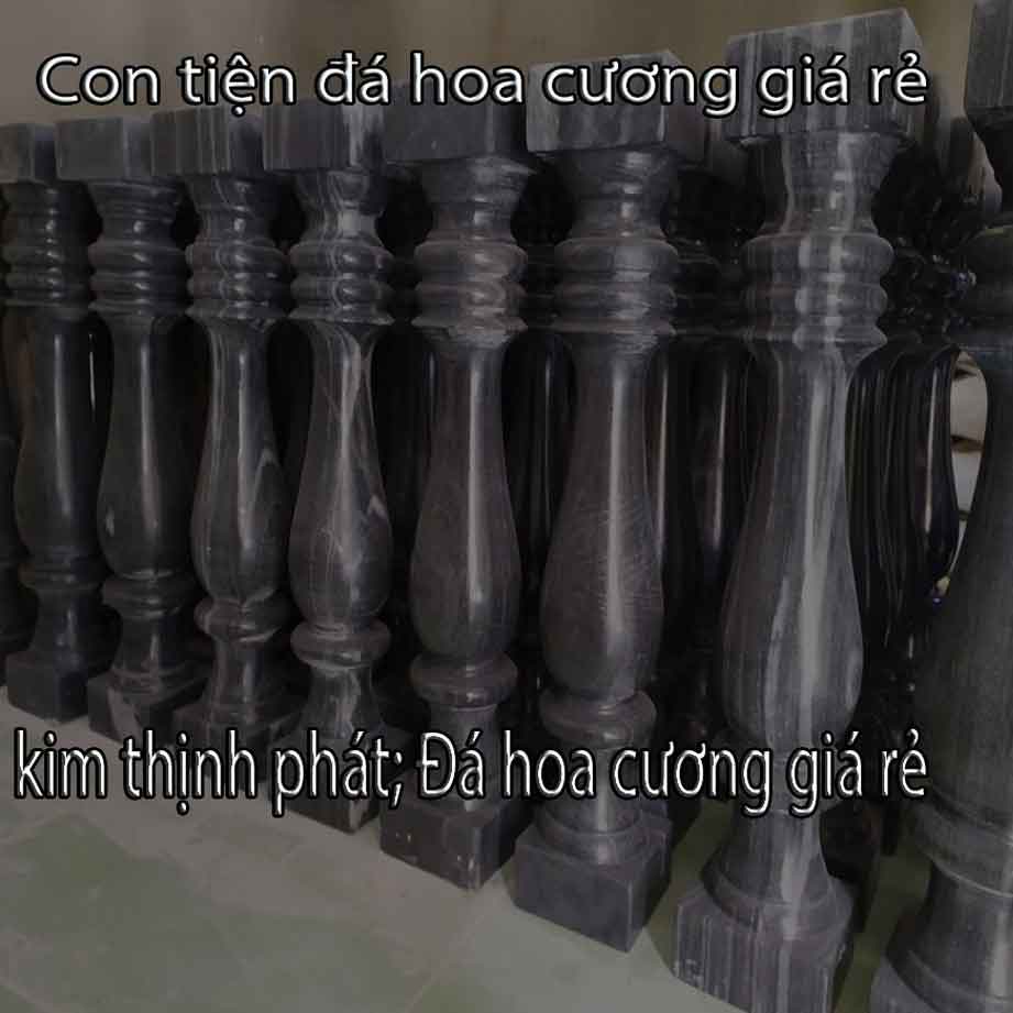 con tiện đá granite đen 194