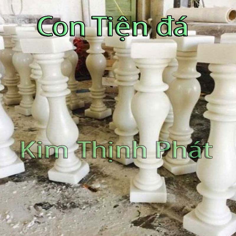 con tiện đá hoa cương lan can