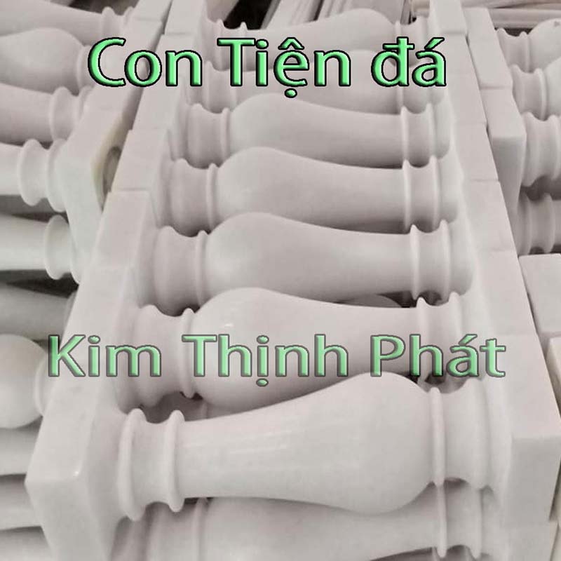 con tiện đá hoa cương lan can