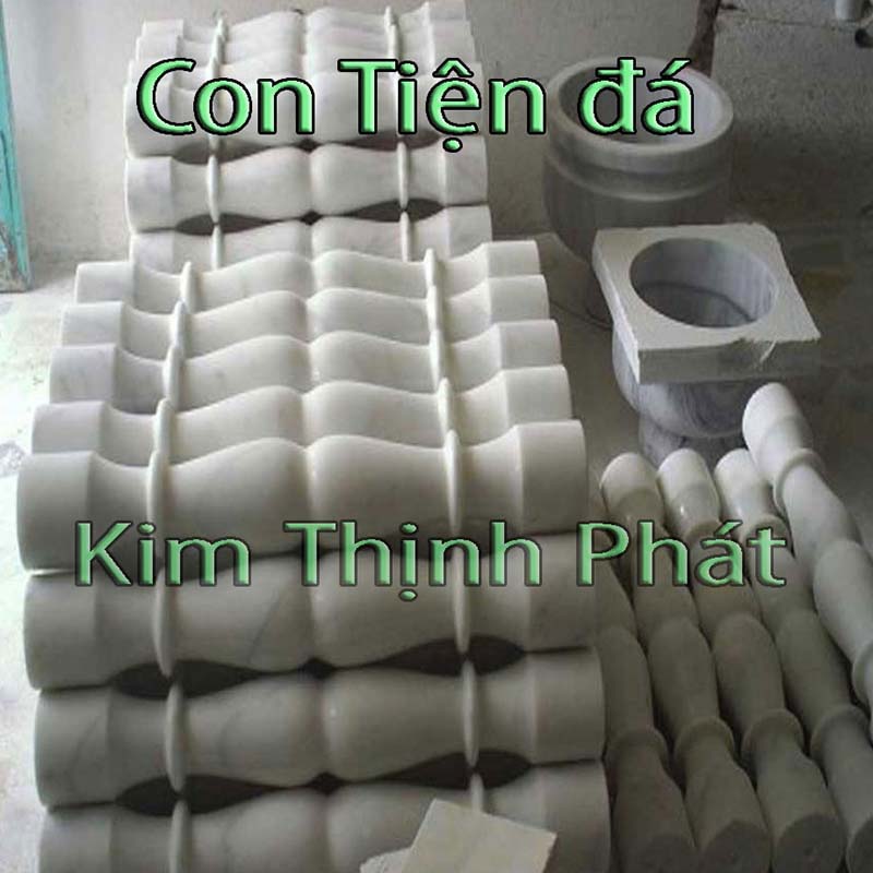 con tiện đá hoa cương lan can