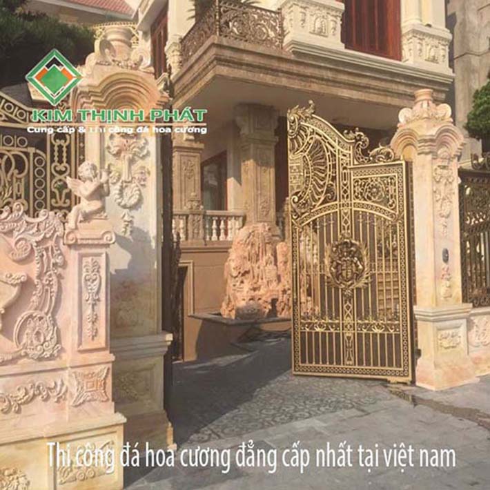 Cột Đá Hoa Cương Cao Cấp 008