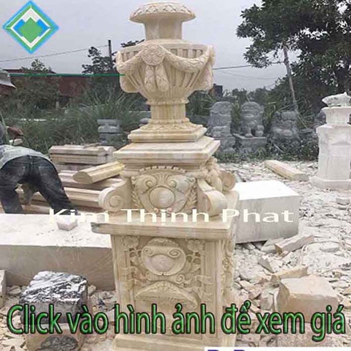 Cột Đá Hoa Cương Cao Cấp 006