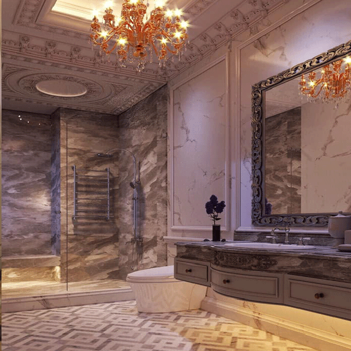 Đá hoa cương granite phòng tắm