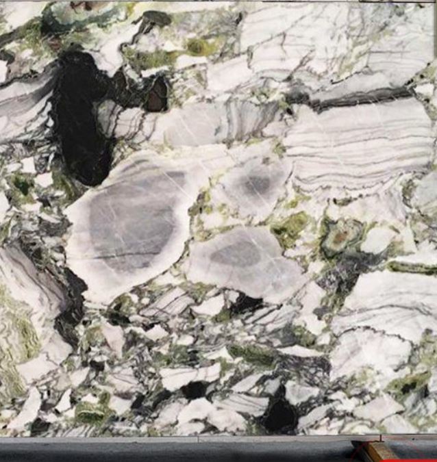 Đá marble ice green