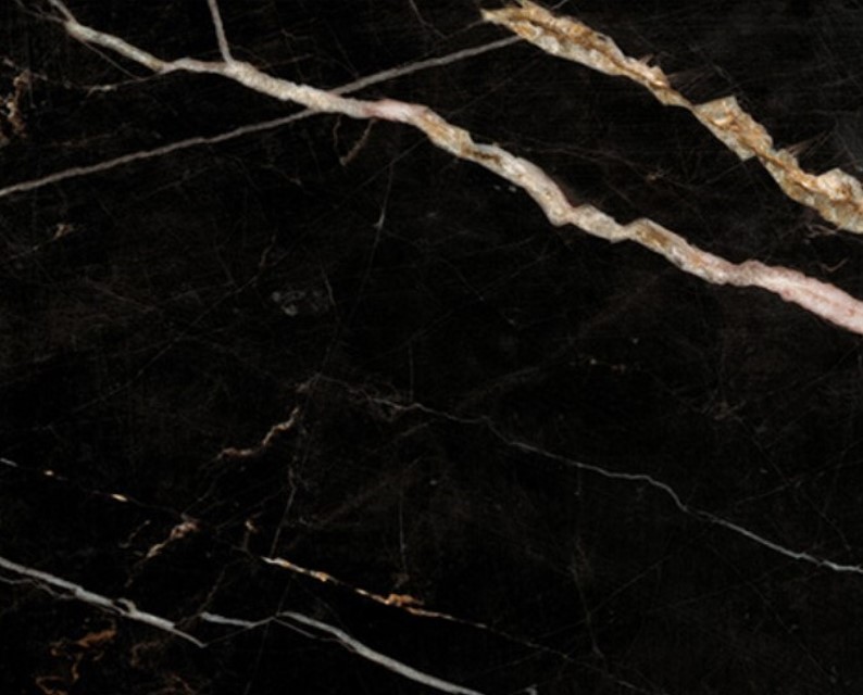 đá marble laurent black and gold