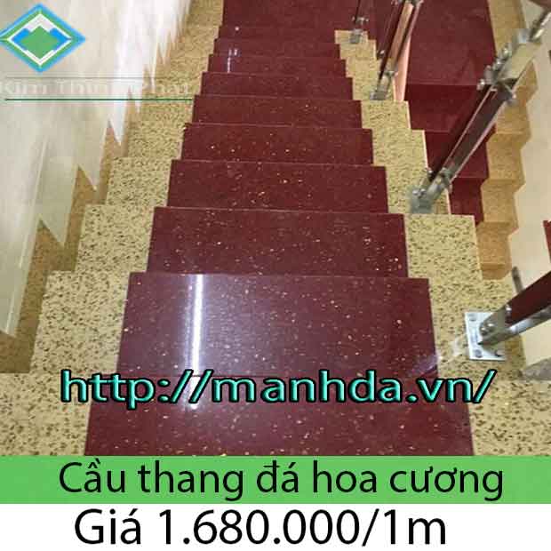 Giá đá hoa cương granite tự nhiên cầu thang 2023