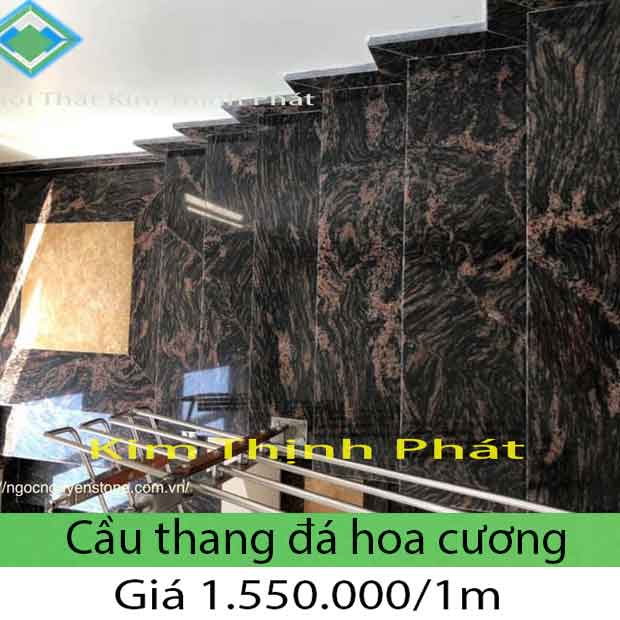 Giá đá hoa cương granite tự nhiên cầu thang 2023