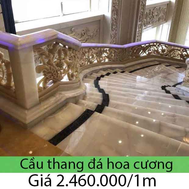 Giá đá hoa cương granite tự nhiên cầu thang 2023