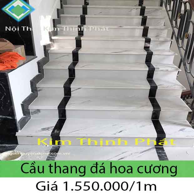 Giá đá hoa cương granite tự nhiên cầu thang 2023