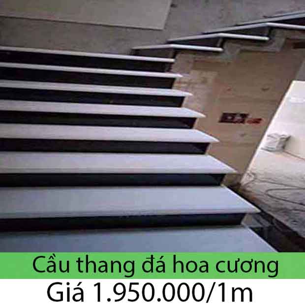 Giá đá hoa cương granite tự nhiên lát cầu thang 2023