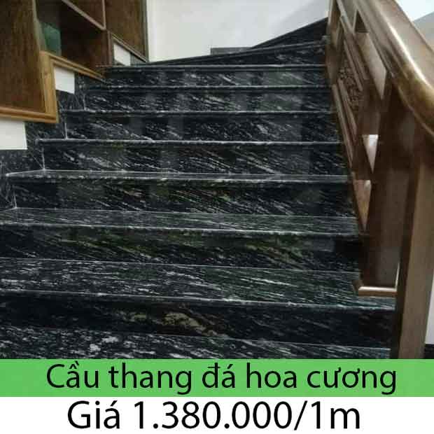 Giá đá hoa cương granite tự nhiên lát cầu thang 2023