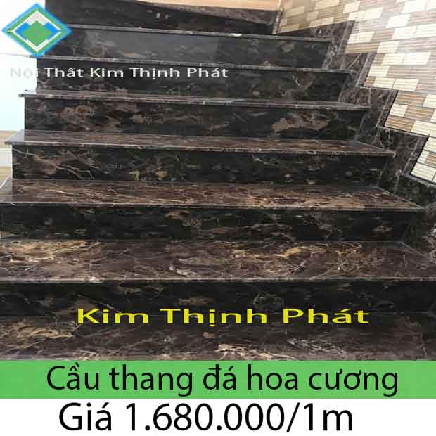 Giá đá hoa cương granite tự nhiên lát cầu thang 2023