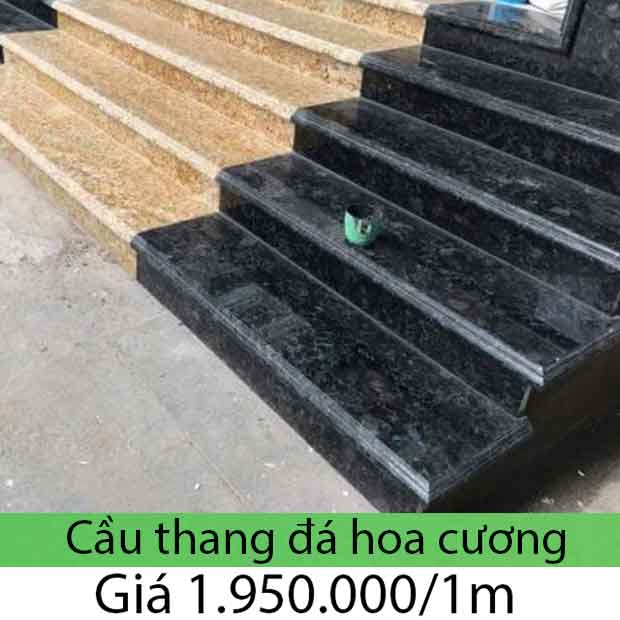 Giá đá hoa cương granite tự nhiên lát cầu thang 2023