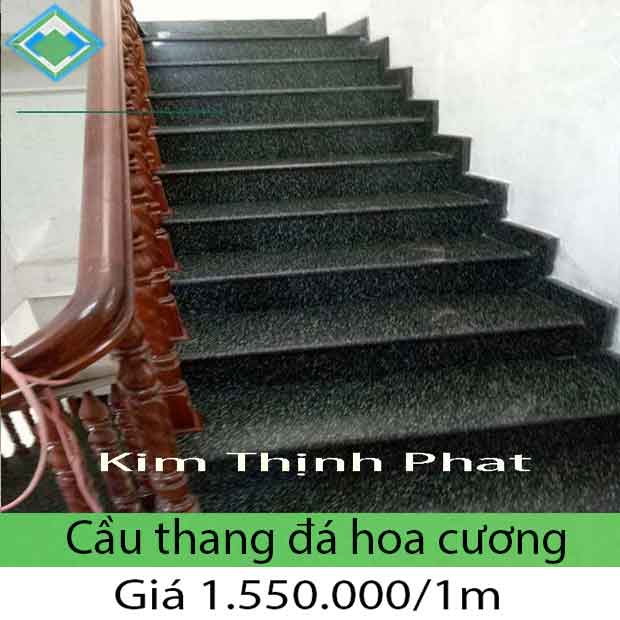 Giá đá hoa cương granite tự nhiên lát cầu thang 2023