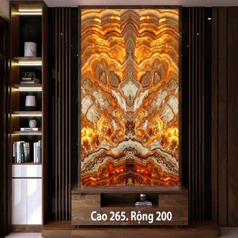 Thi công đá hoa cương onyx đẹp