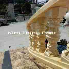 Con tiện đá hoa cương lan can granite thi công tốt