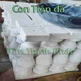 con tiện đá hoa cương trắng vân mây kim thịnh phát con tiện đá hoa cương trắng vân mây kim thịnh phát