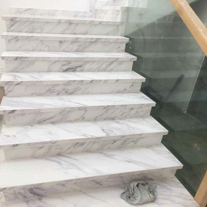 Đá hoa cương cầu thang vô cùng độc đáo ấn tượng đá marble