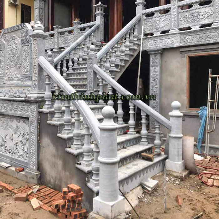 Lan can con tiện đá granite 46