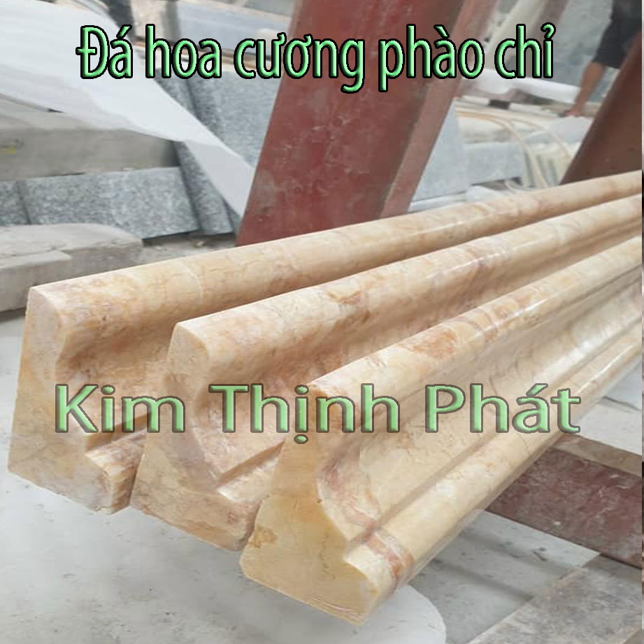 đá hoa cương chỉ phào trắng onyx